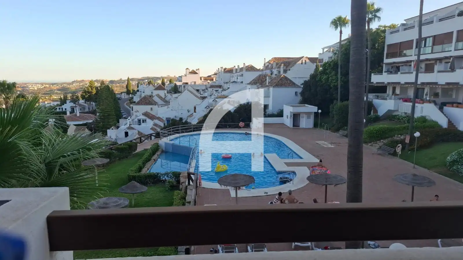 Exterior view of Flat for rent in Mijas  with Air Conditioner, Heating and Terrace