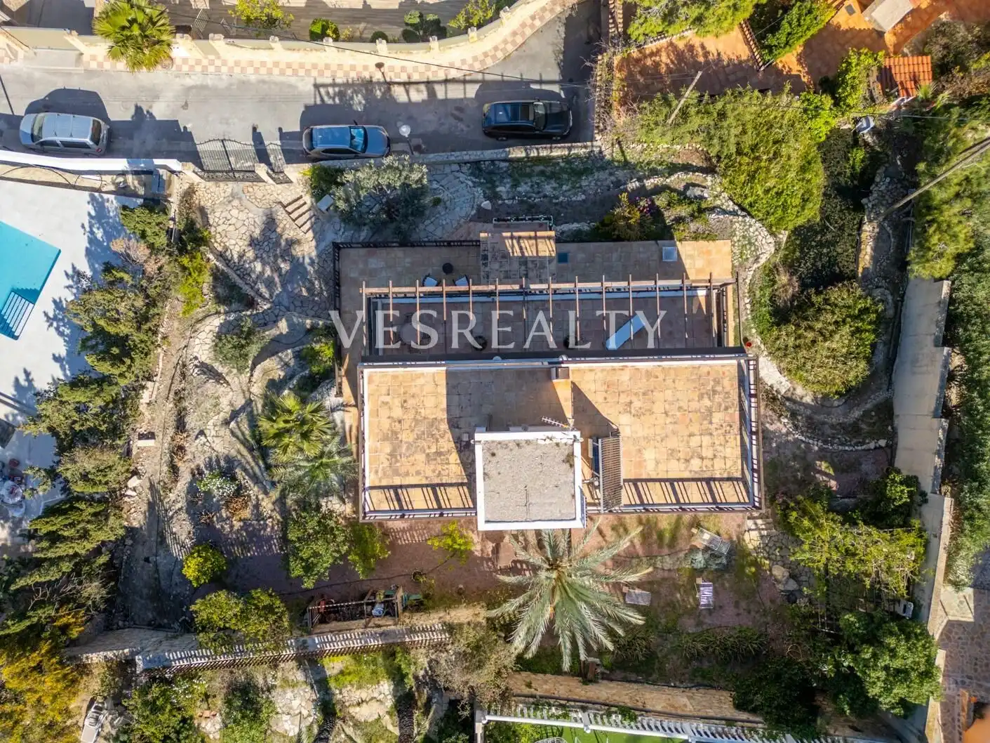 Vista exterior de Casa o xalet en venda en El Campello amb Calefacció, Jardí privat i Terrassa