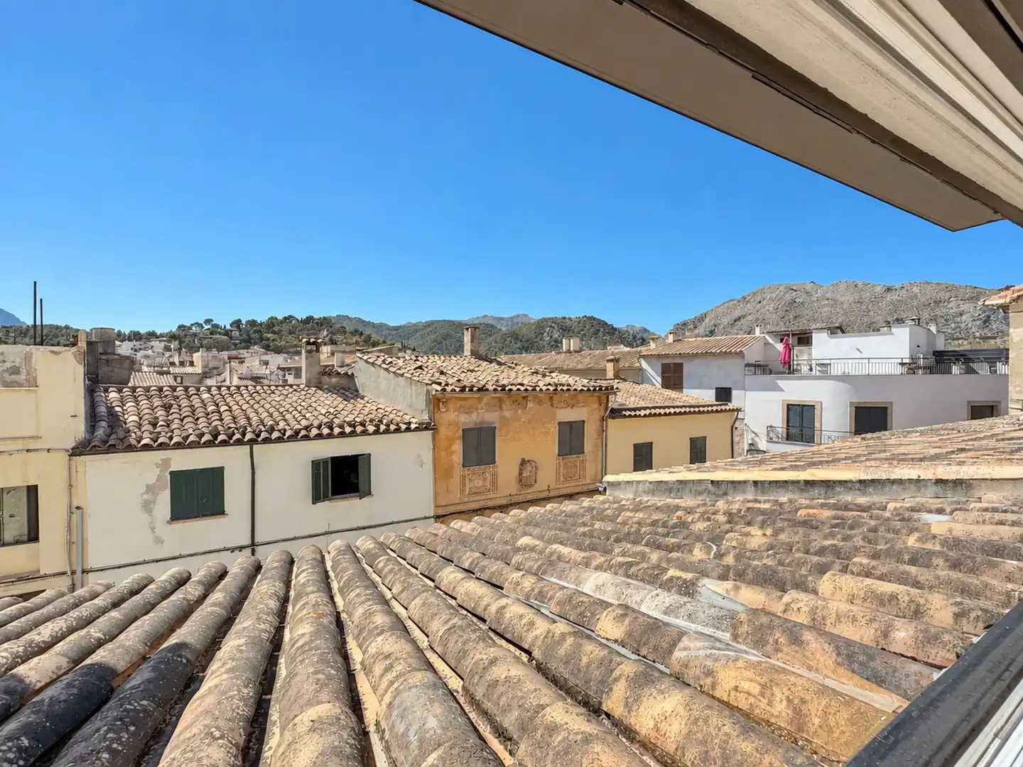 Vista exterior de Casa adosada en venda en Pollença amb Aire condicionat, Calefacció i Terrassa