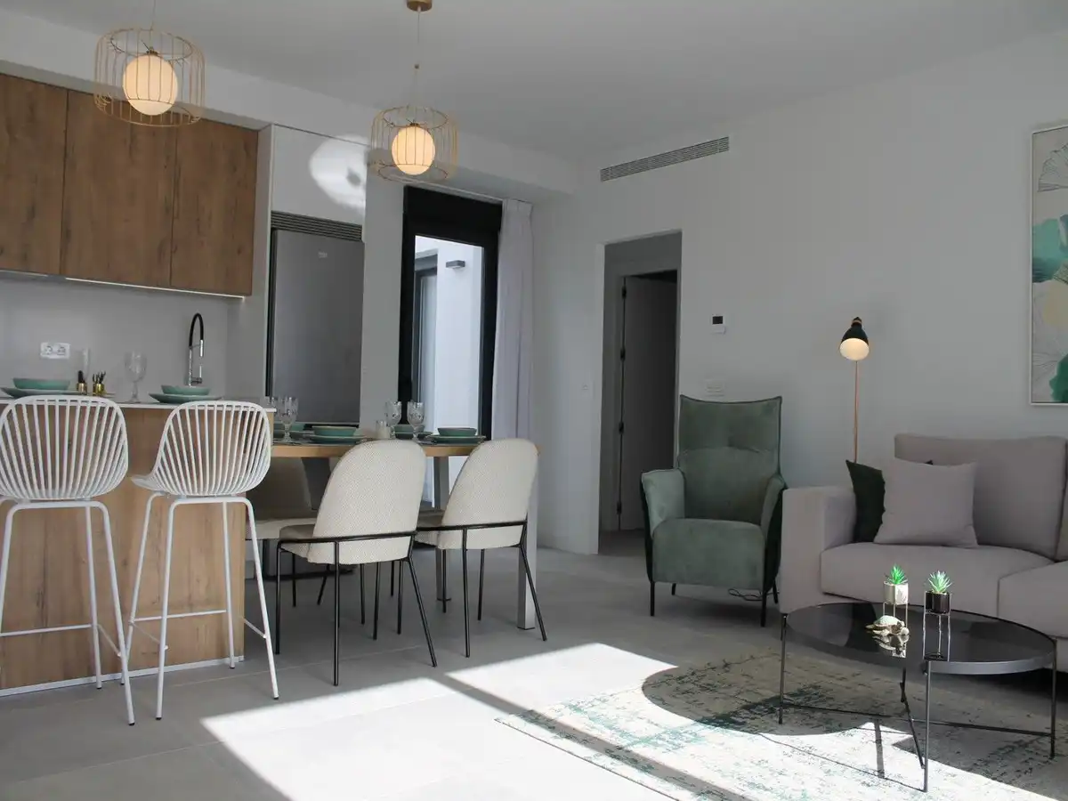 Sala d'estar de Casa o xalet en venda en Torre-Pacheco amb Piscina
