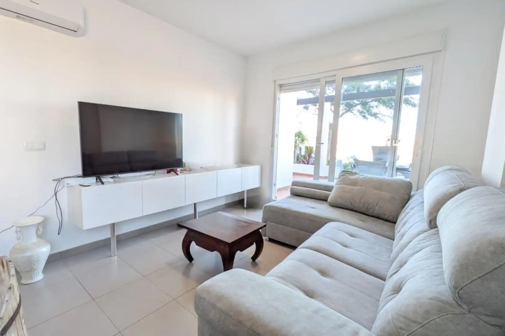 Living room of Ground floor for sale in Torre-Pacheco  with Air Conditioner, Heating and Private garden