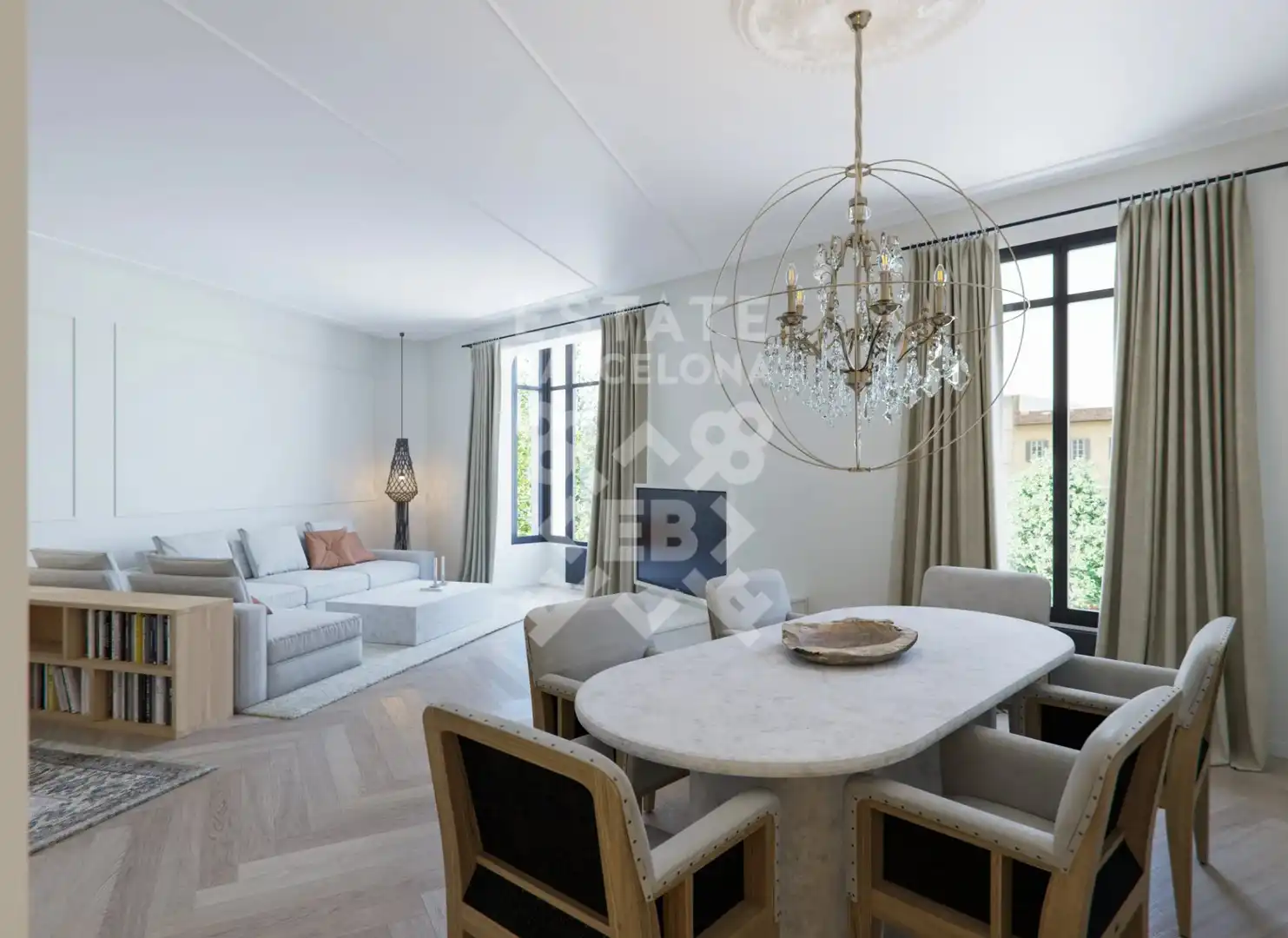 Appartamento con terrazza in vendita a Carrer de Còrsega, imagen 3