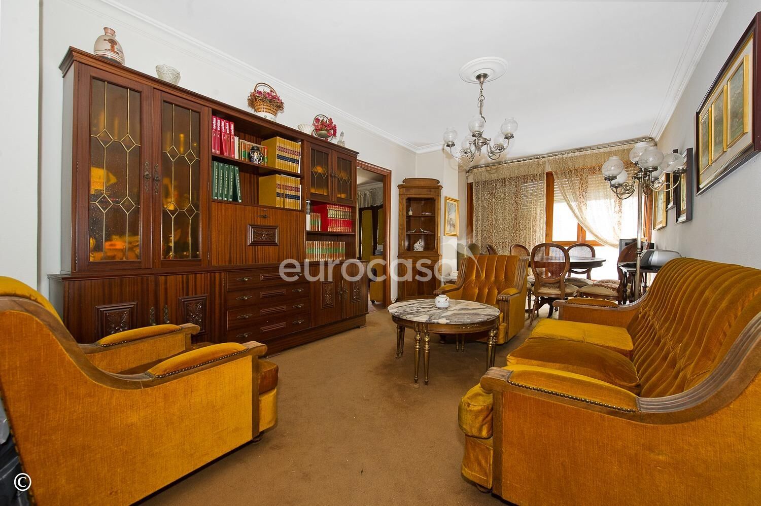 Sala d'estar de Pis en venda en Santander amb Calefacció