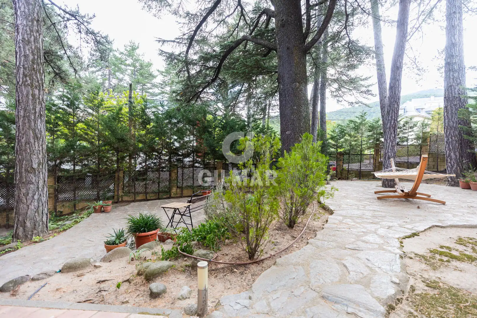Jardí de Casa o xalet en venda en San Lorenzo de El Escorial amb Calefacció i Jardí privat
