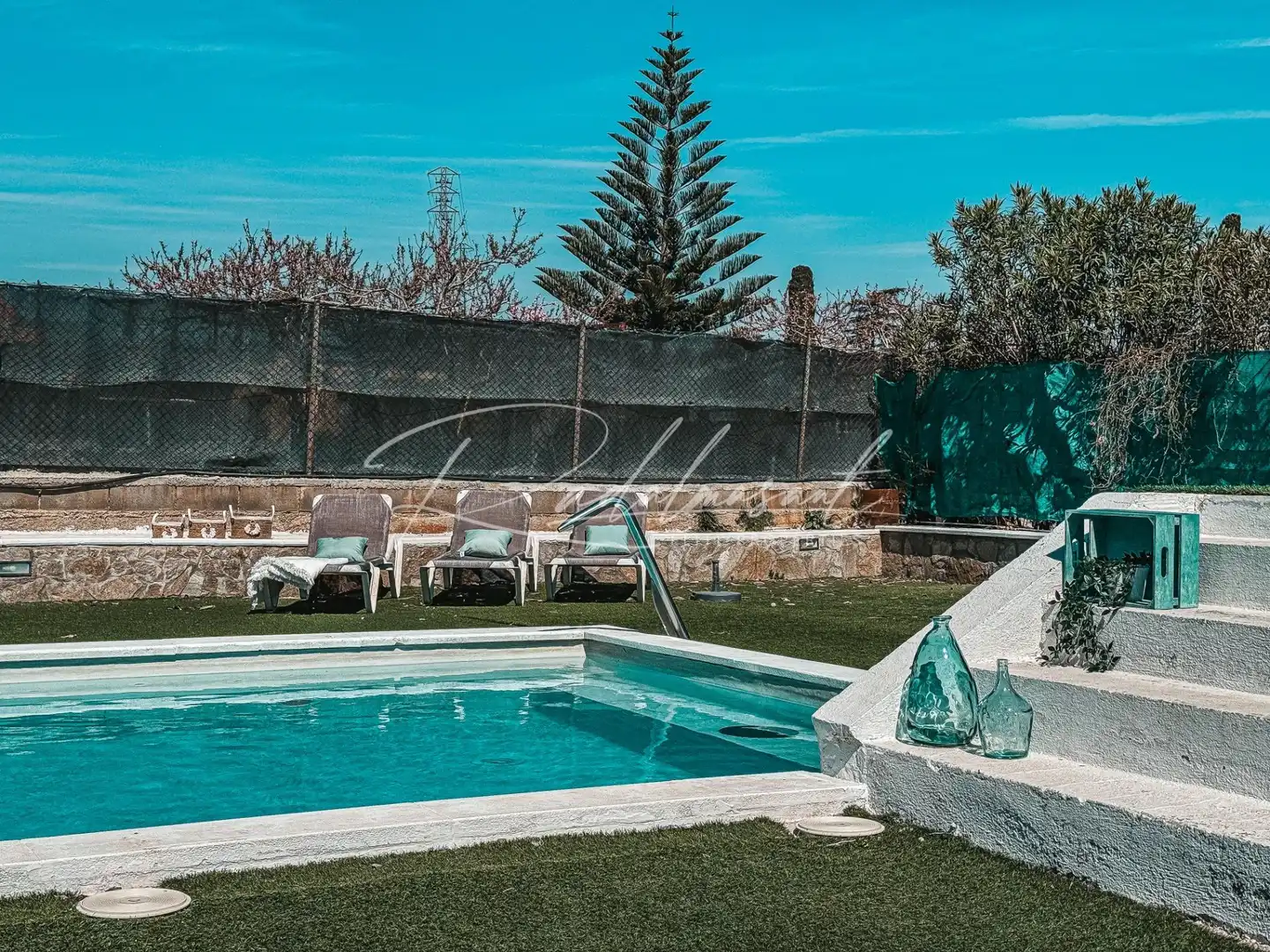 Swimming pool of Houses for sale in Reus  with Air Conditioner, Swimming Pool and Furnished