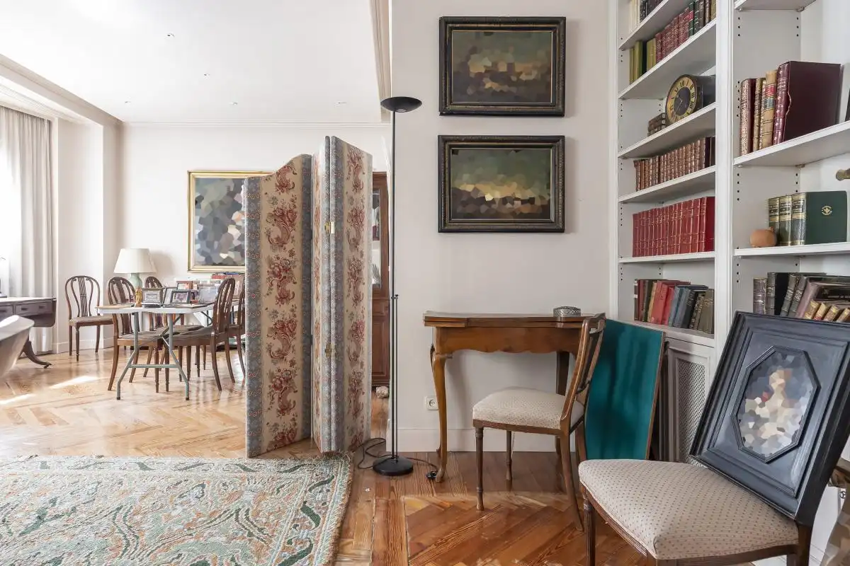 Living room of Flat for sale in Madrid  with Air Conditioner, Heating and Terrace