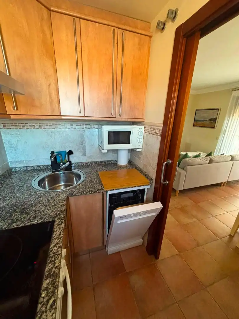 Kitchen of Flat for sale in Ayamonte  with Private garden, Terrace and Furnished