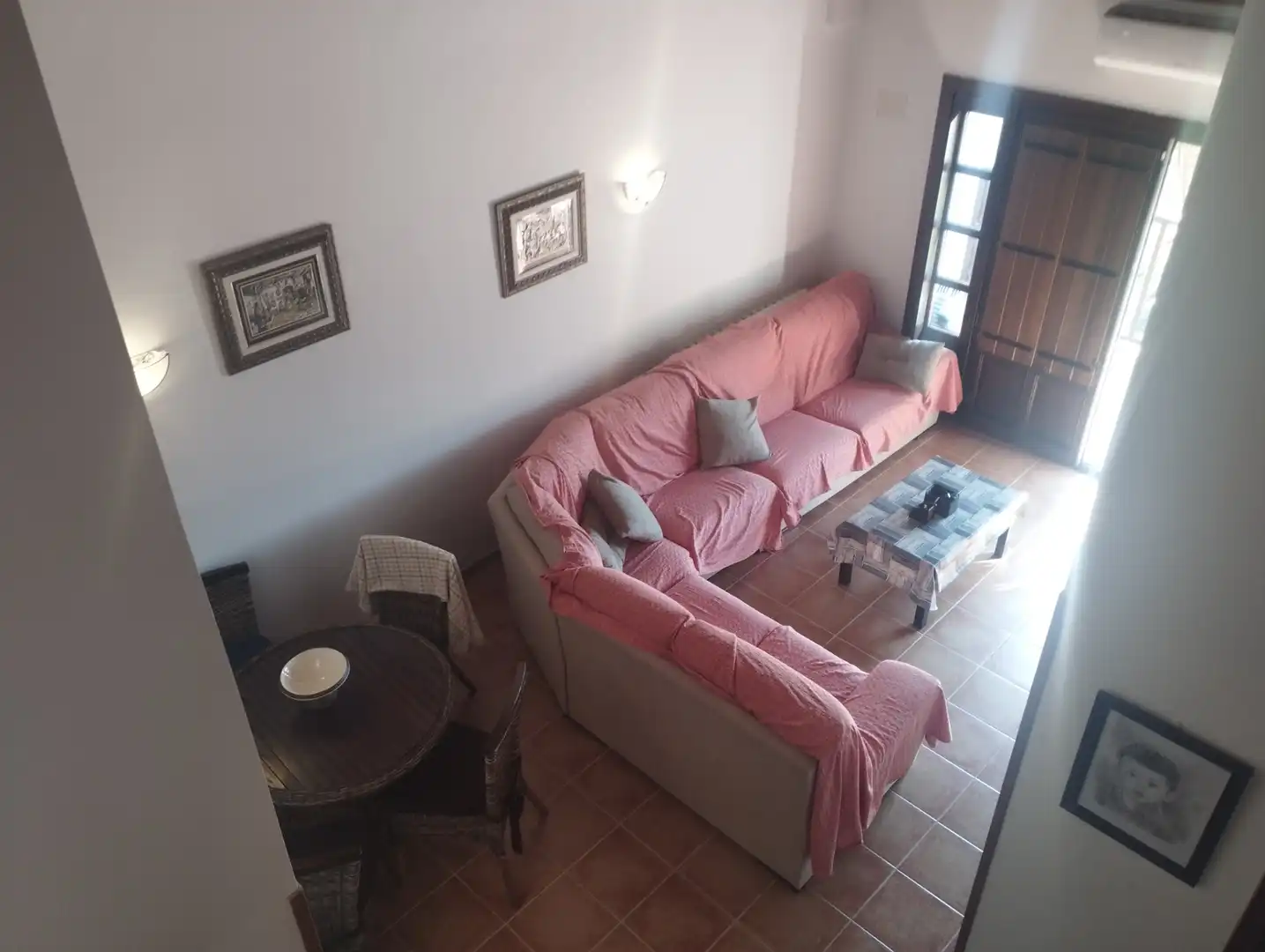 Sala de estar de Dúplex en venta en Jaca con Aire acondicionado, Calefacción y Parquet