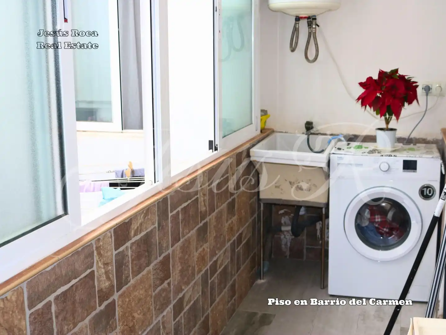 Balcony of Flat for sale in Murcia  with Air Conditioner, Heating and Furnished