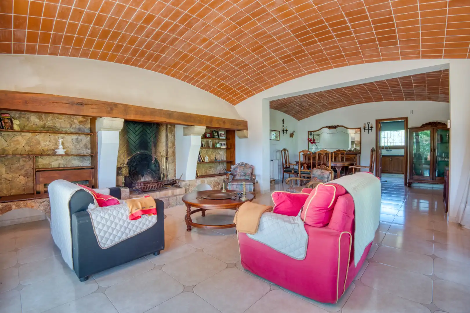 Living room of Houses for sale in Santa Cristina d'Aro  with Furnished, Oven and Washing machine