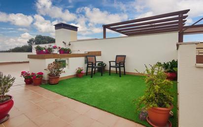 Terrace of Single-family semi-detached for sale in  Almería Capital  with Air Conditioner, Terrace and Balcony