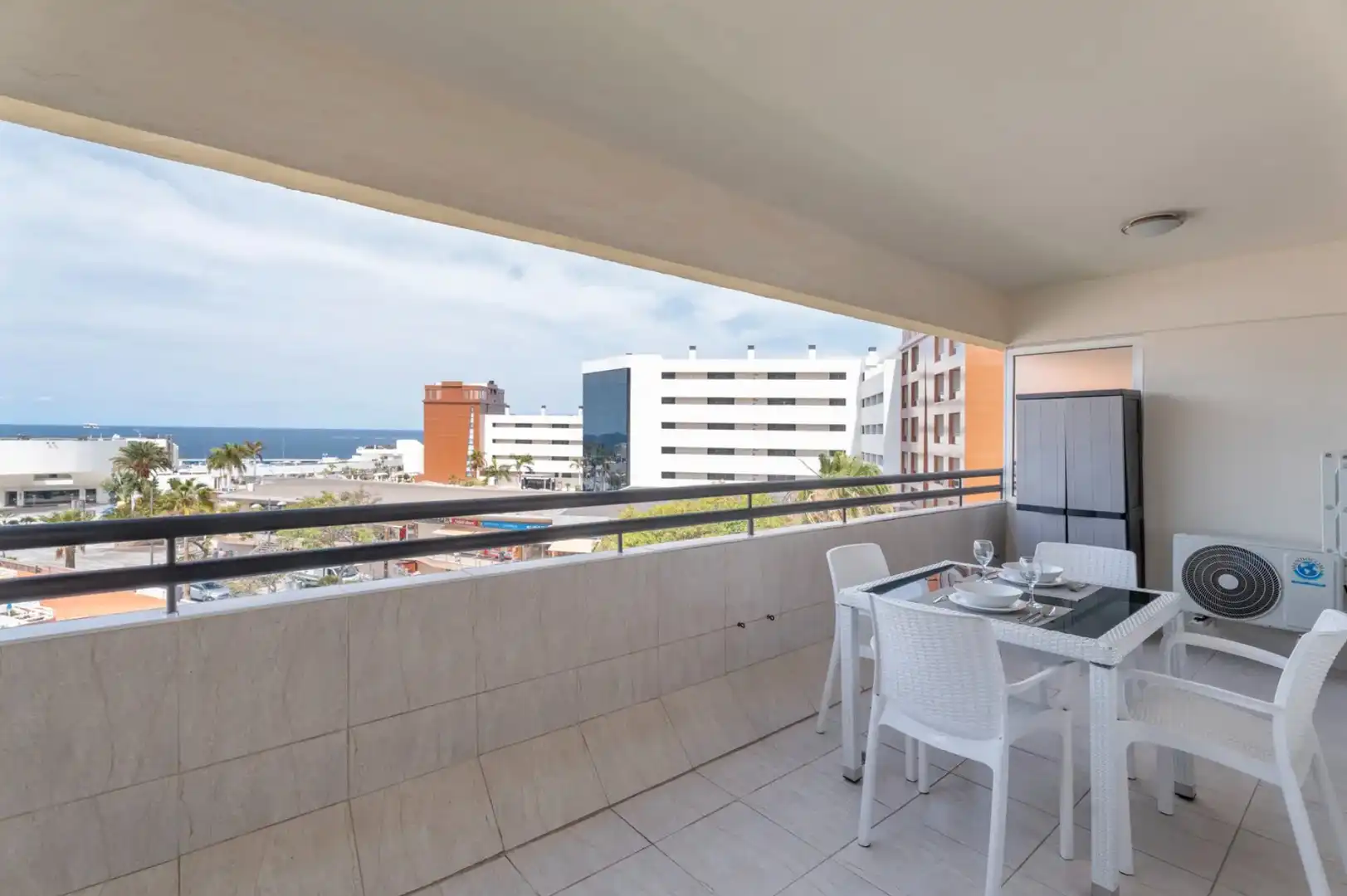 Terrace of Flat for sale in Adeje  with Terrace, Swimming Pool and Furnished