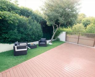 Terrace of Single-family semi-detached for sale in Montgat  with Air Conditioner, Heating and Terrace
