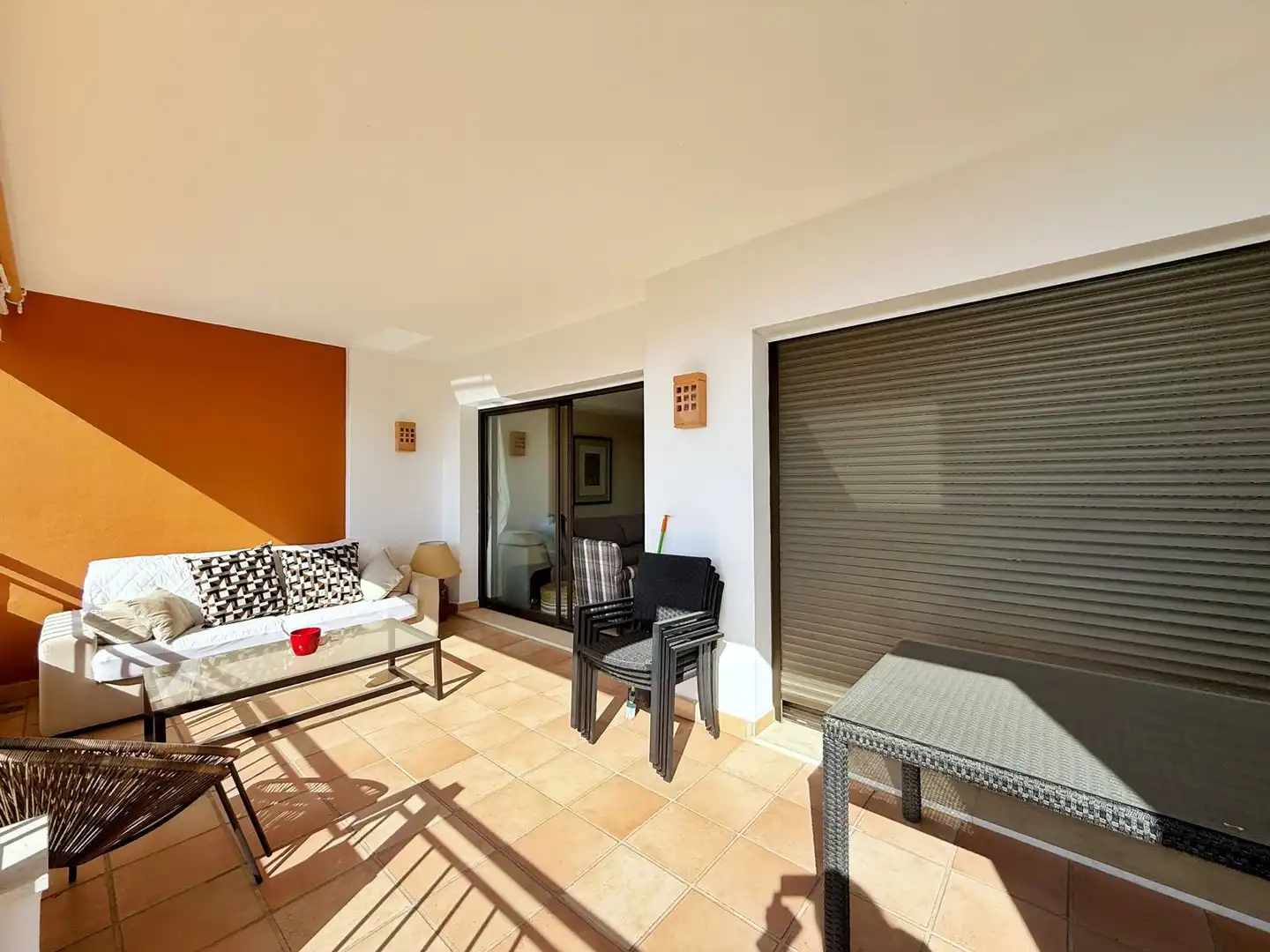 Terrace of Flat for rent in Benahavís  with Air Conditioner, Storage room and Furnished