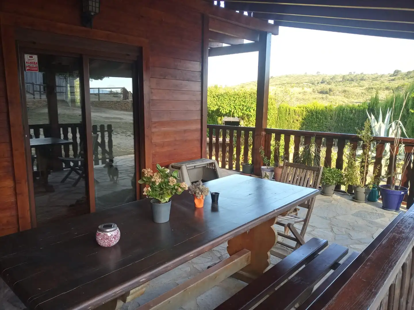 Terraza de Casa o chalet en venta en Montserrat con Jardín privado, Parquet y Terraza