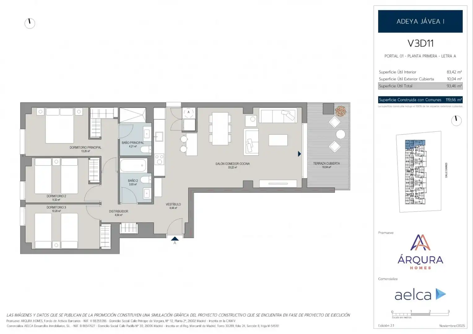 Flat with terrace for sale in Montañar - El Arenal, imagen 9