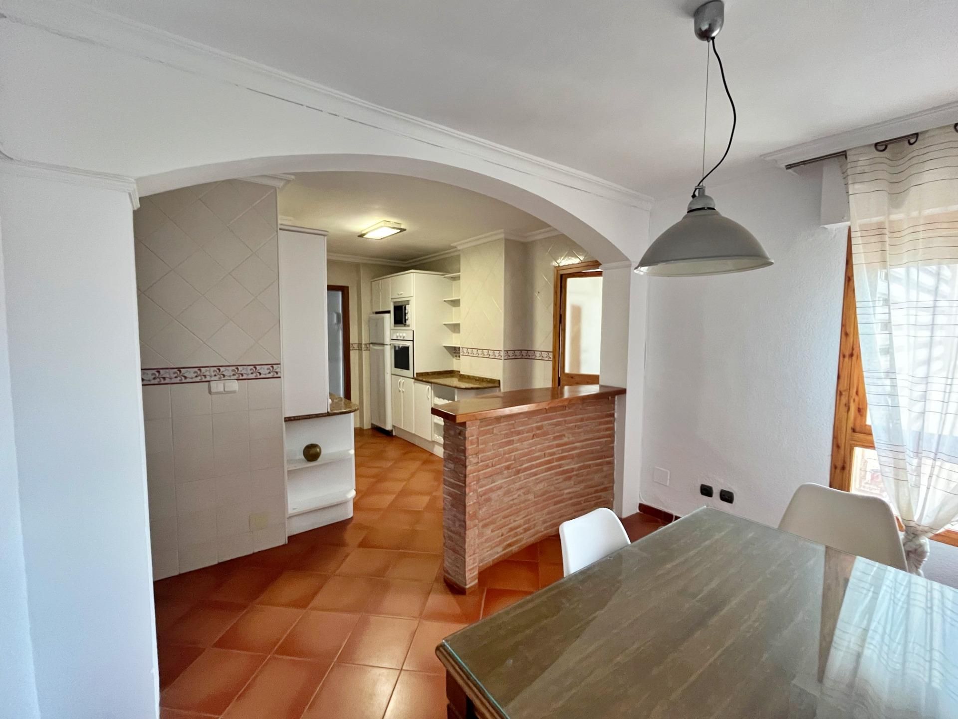 Cuina de Pis de lloguer amb opció a compra en Málaga Capital amb Aire condicionat, Parquet i Terrassa