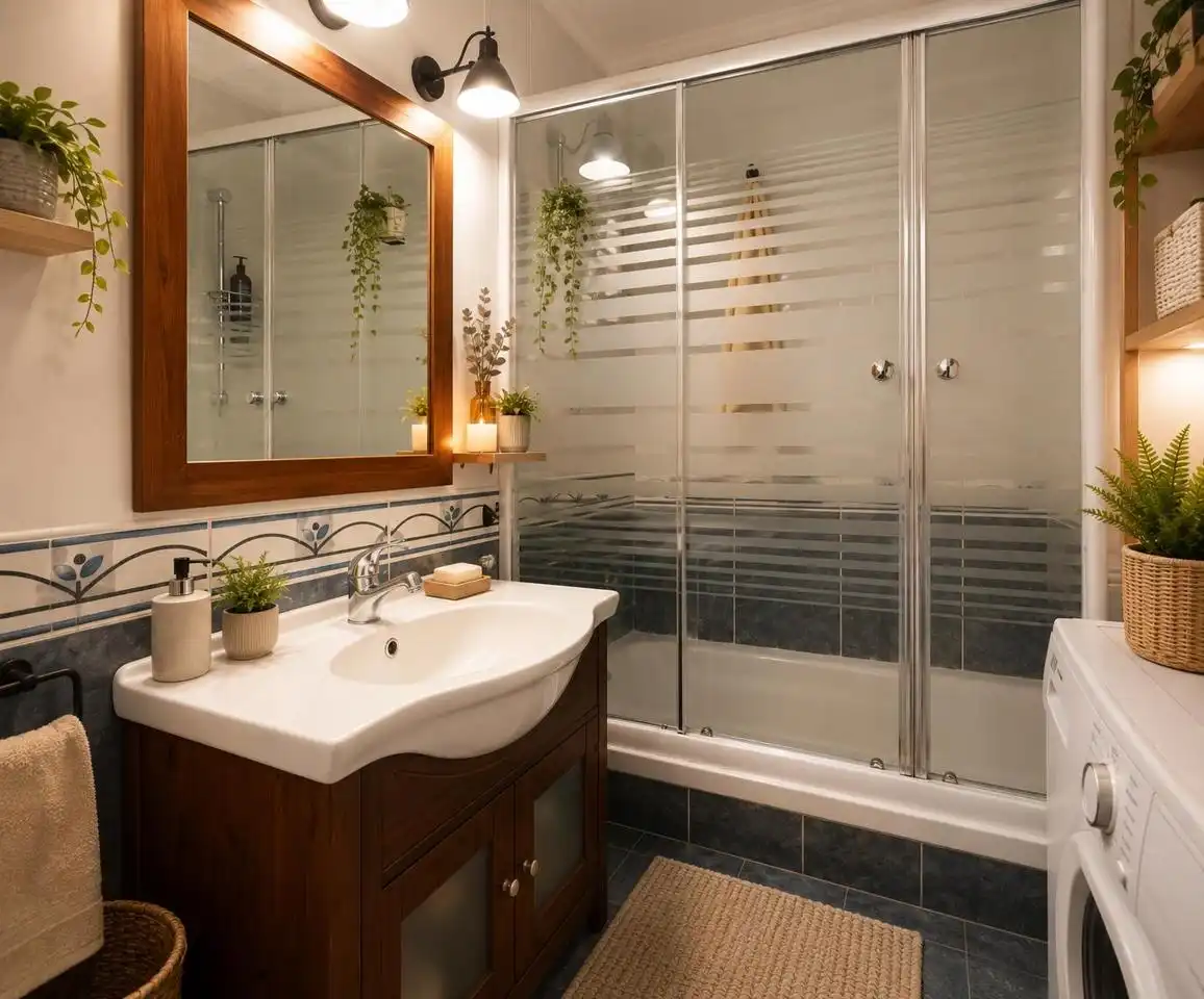 Bathroom of Flat for sale in El Vellón  with Heating