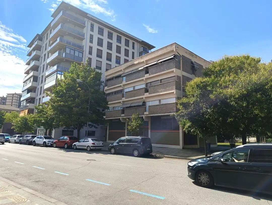 Exterior view of Flat for rent in  Pamplona / Iruña  with Heating and Alarm