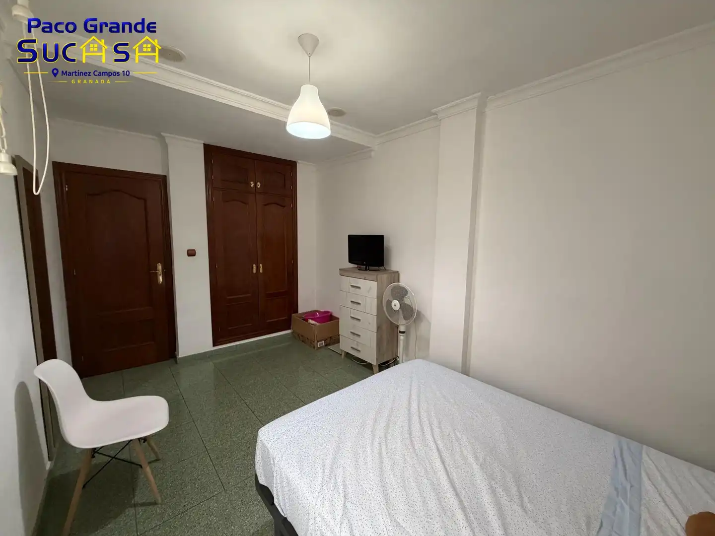 Schlafzimmer von Wohnung zur Miete in Maracena mit Klimaanlage, Heizung und Möbliert