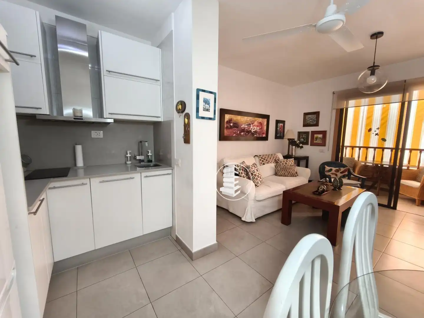 Cocina de Apartamento de alquiler en Arona con Jardín privado, Terraza y Piscina