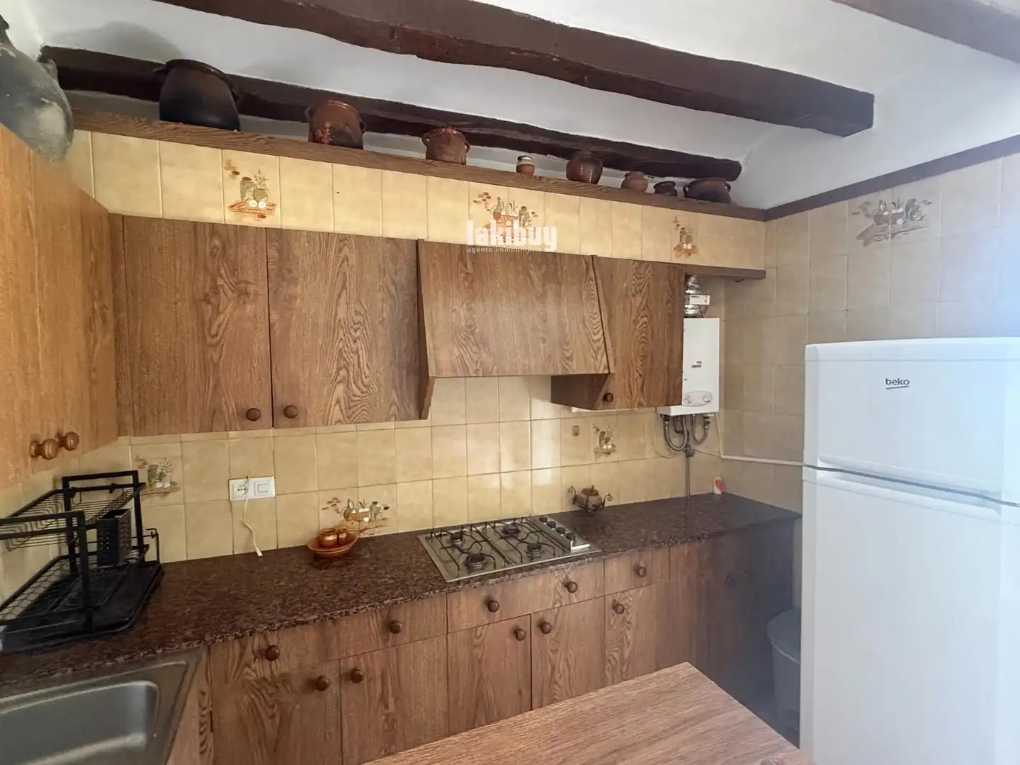 Cocina de Casa o chalet en venta en Vilanova de Meià con Jardín privado, Terraza y Trastero