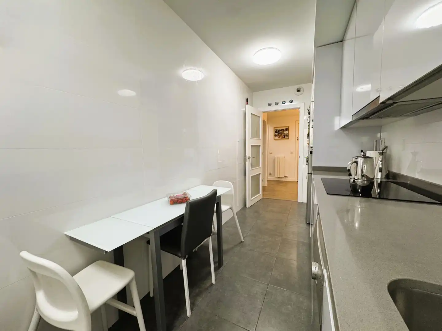 Cocina de Piso en venta en Urduliz con Calefacción, Parquet y Terraza
