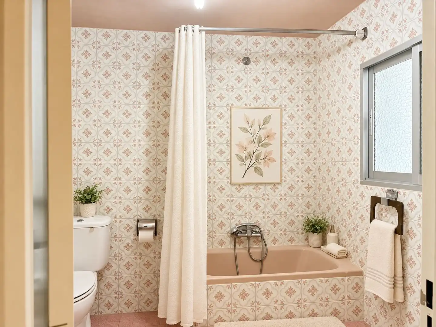 Bathroom of Country homes for sale in Montearagón, Toledo