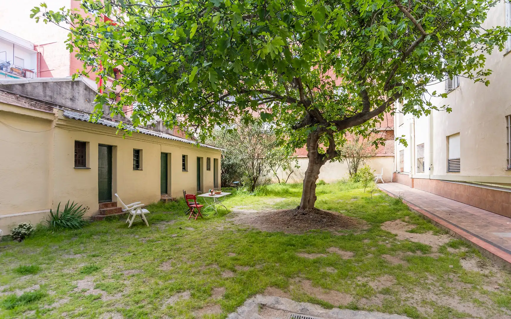 Garden of Flat for sale in Madrid  with Air Conditioner, Heating and Private garden