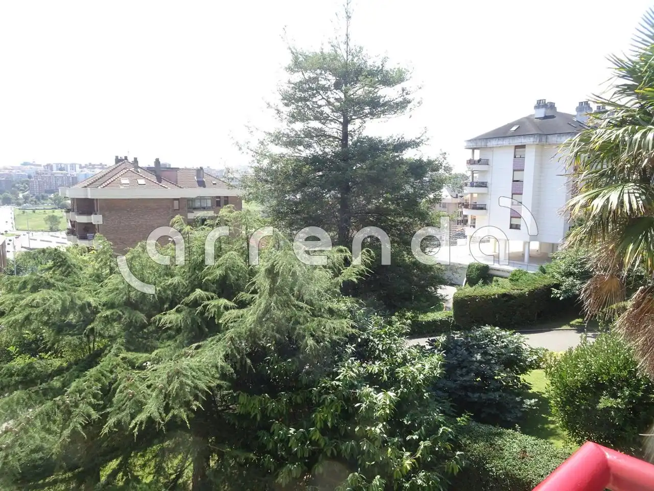 Jardín de Piso de alquiler en Santander con Amueblado