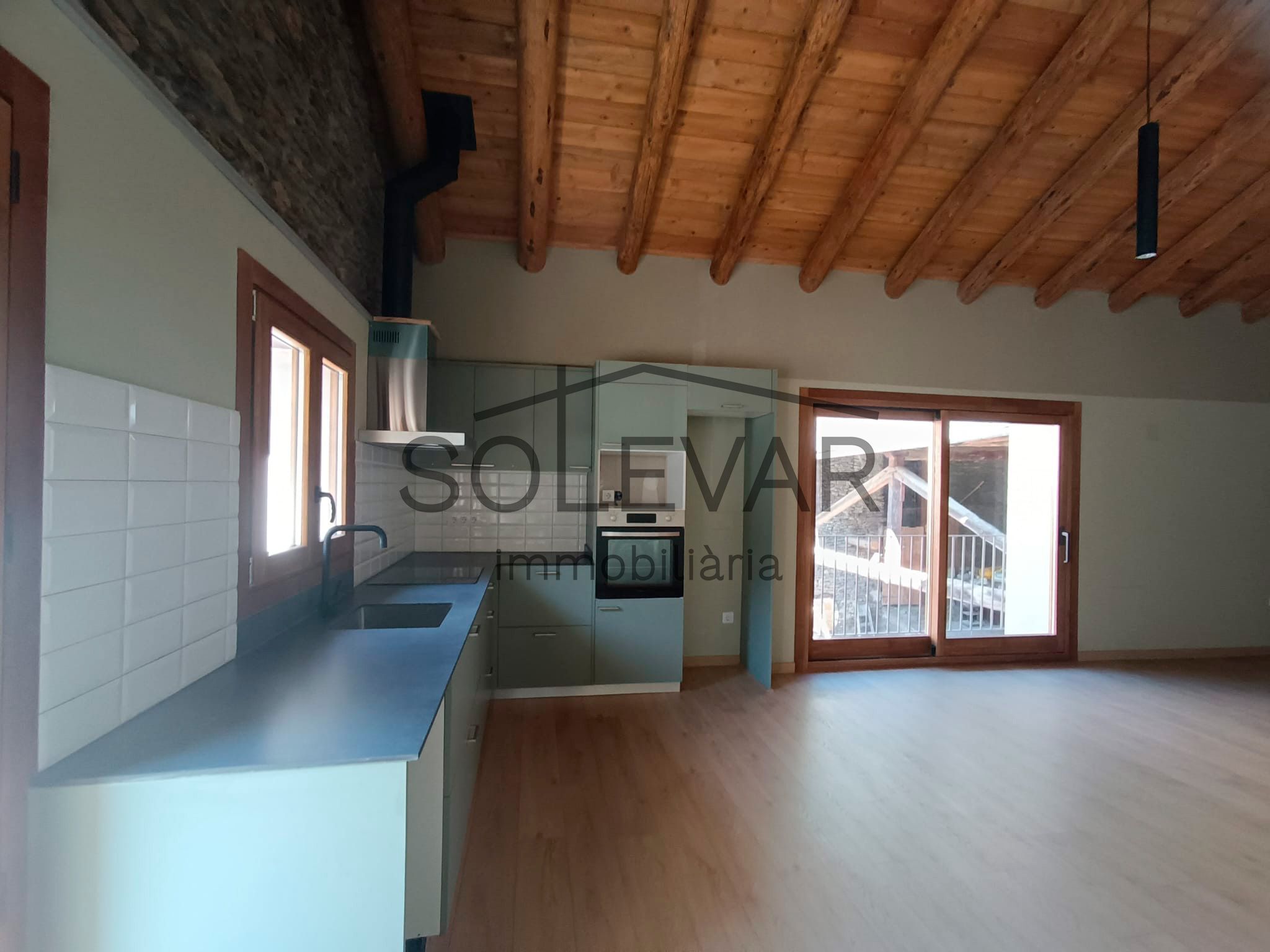 Kitchen of Flat to rent in Llavorsí  with Air Conditioner, Terrace and Balcony