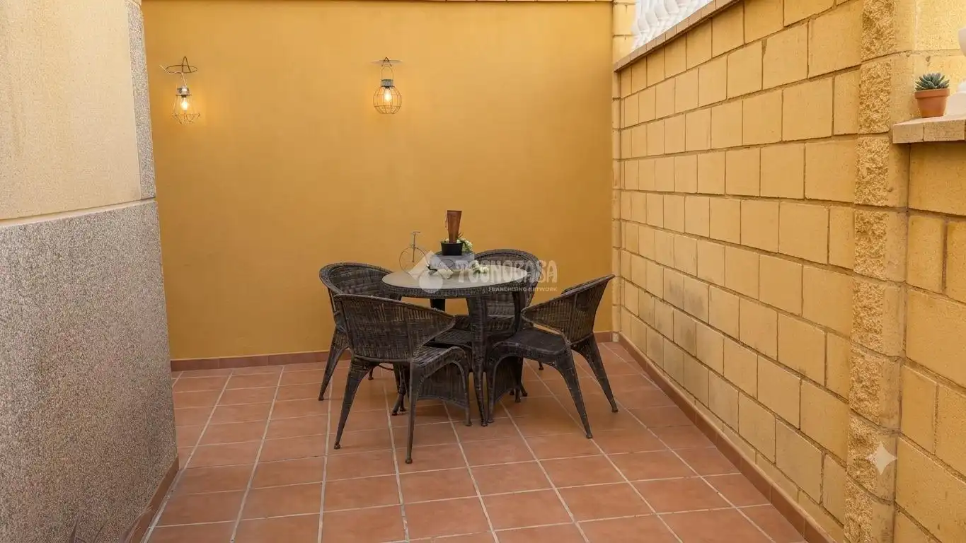 Terraza de Casa o chalet en venta en Málaga con Aire acondicionado, Piscina y Domótica