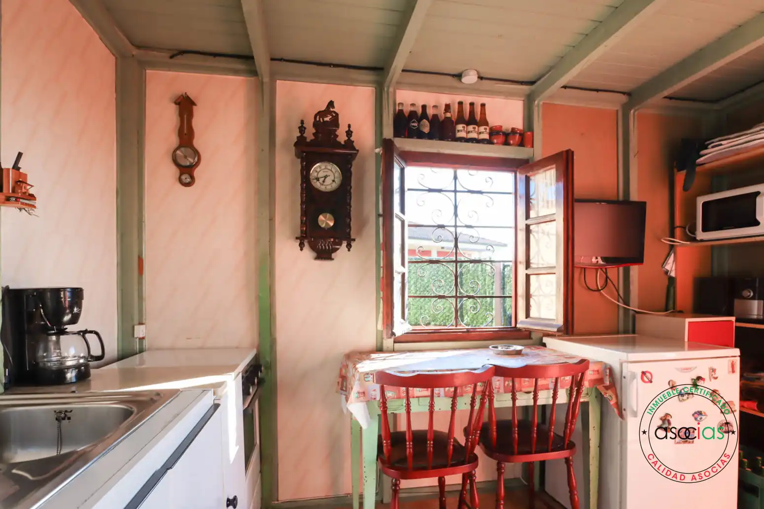 Cocina de Casa o chalet en venta en Oviedo  con Trastero