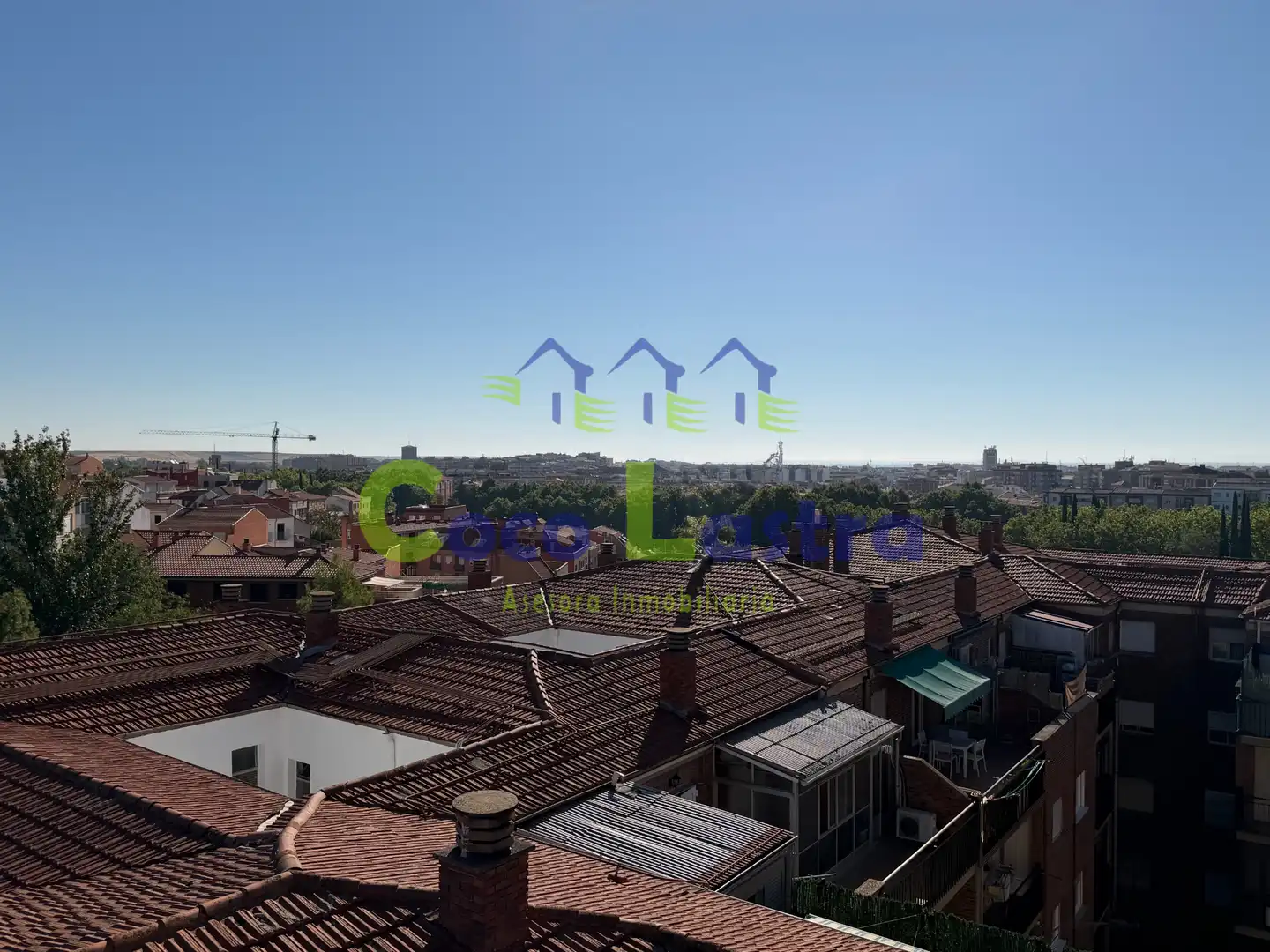 Exterior view of Attic for rent in Salamanca  with Heating, Terrace and Furnished