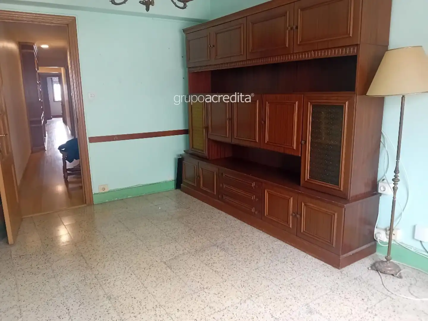 Sala de estar de Piso en venta en Santiago de Compostela  con Calefacción y Parquet