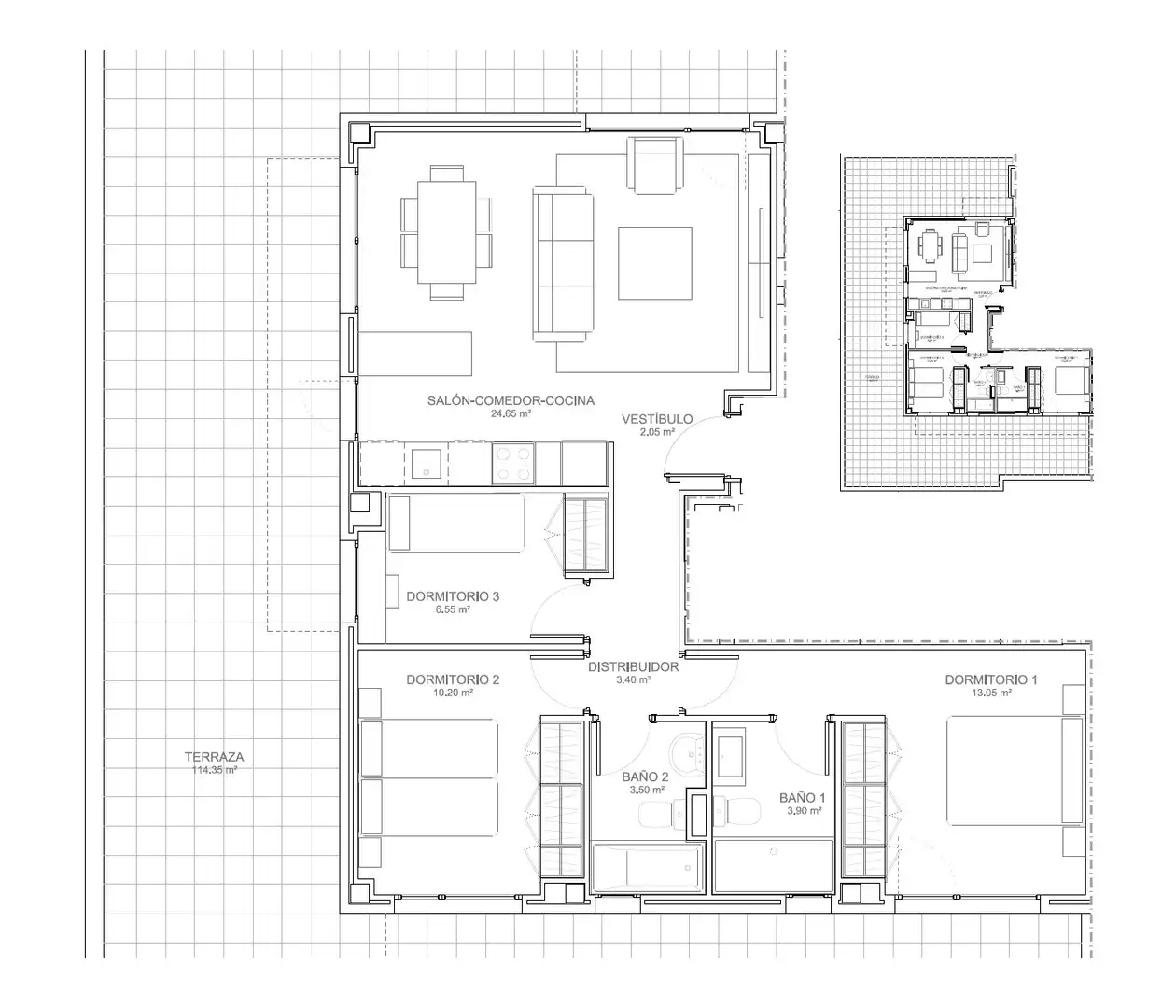 Piso en venta en Virgen de Loreto, 20, Colonia - Bripac