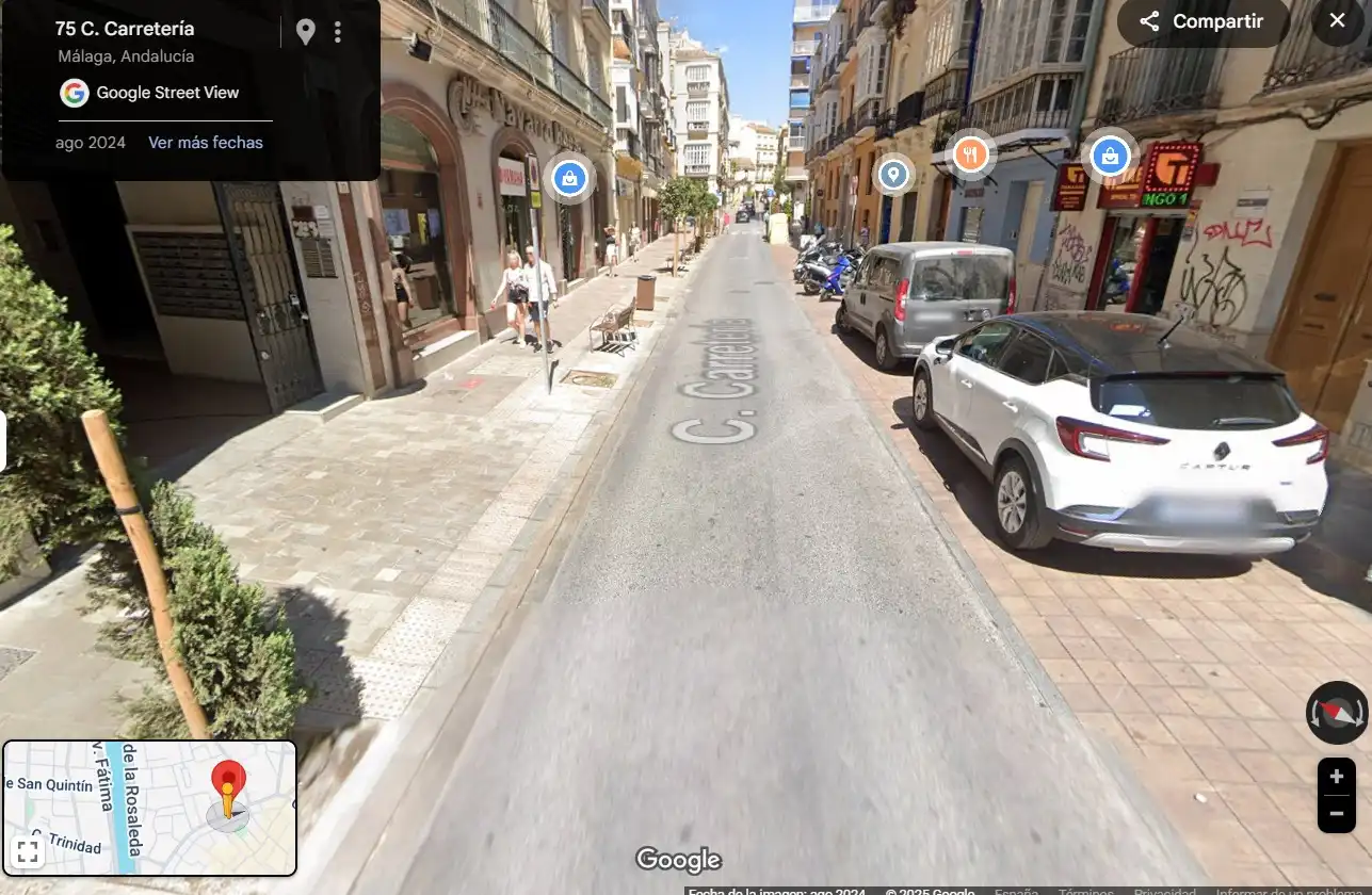 Garaje de alquiler en Calle Carretería, 77, La Goleta - San Felipe Neri