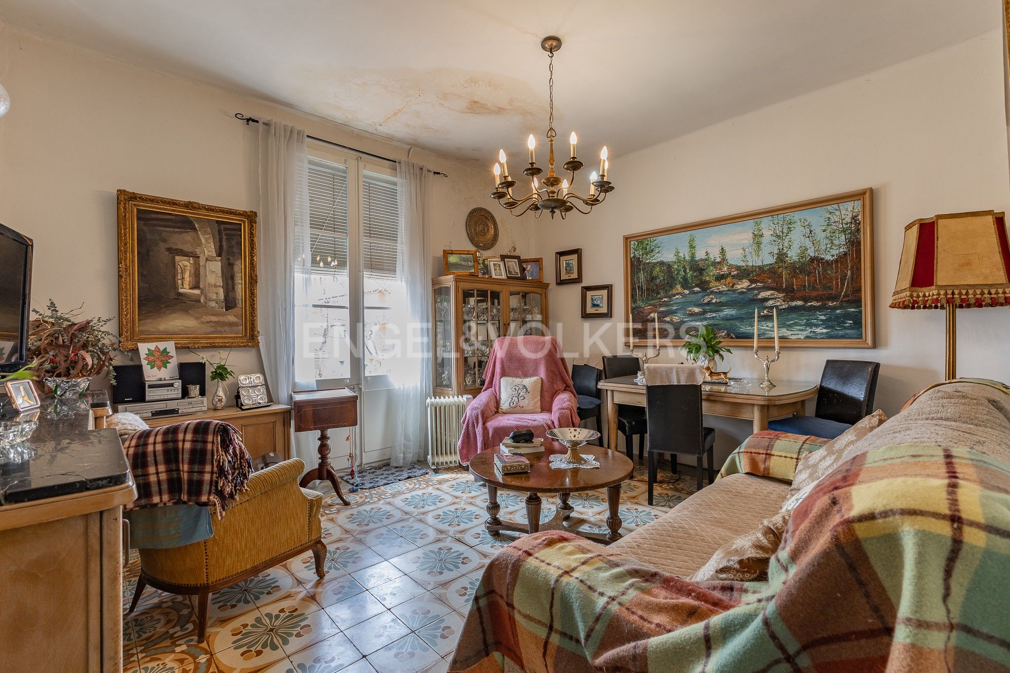 Living room of House or chalet for sale in Terrassa  with Air Conditioner, Heating and Private garden