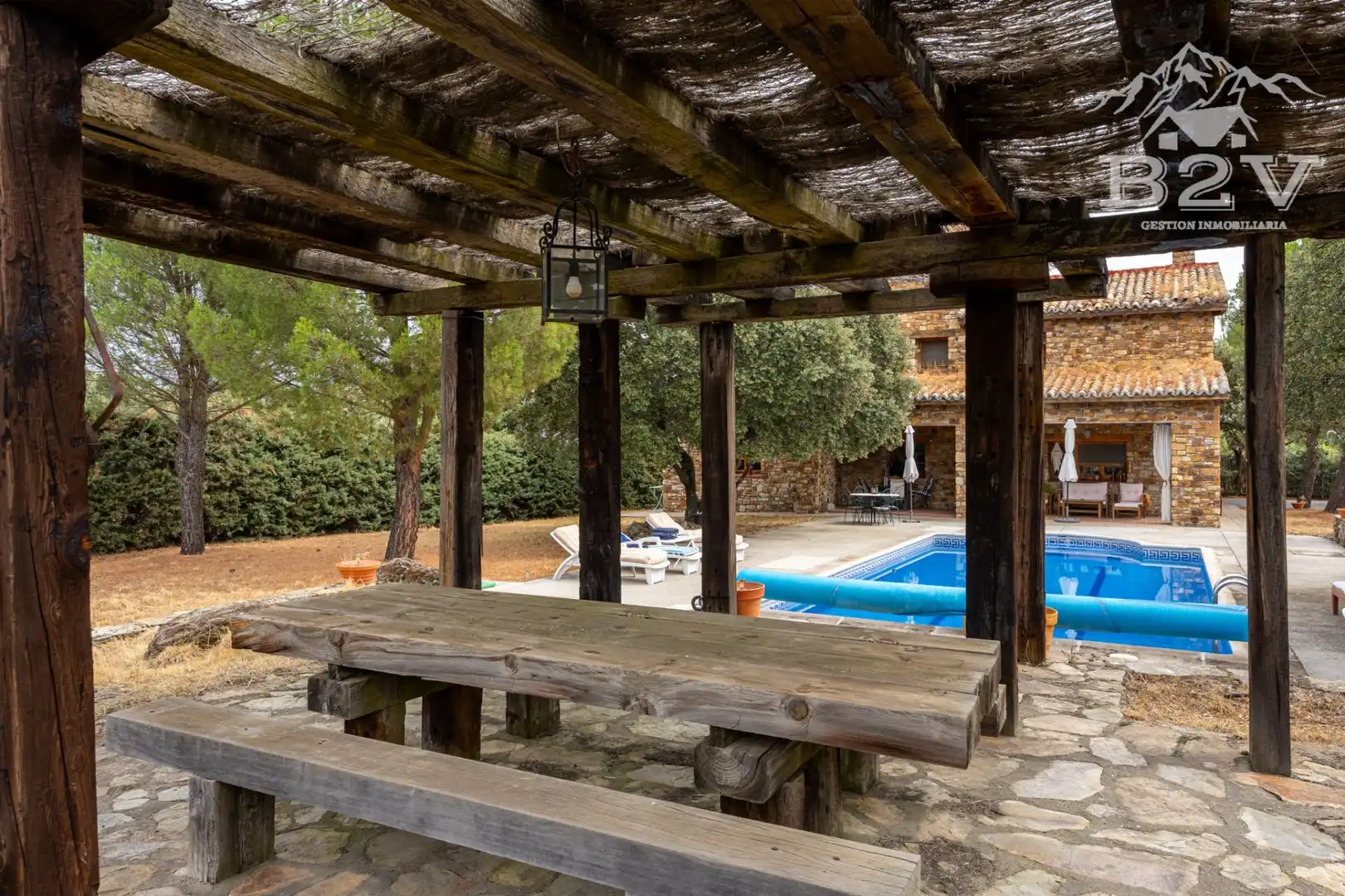 Terraza de Casa o chalet en venta en Garganta de los Montes con Aire acondicionado, Calefacción y Jardín privado