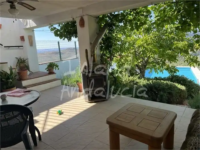 Terrace of Country homes for sale in Alcaudete  with Air Conditioner, Terrace and Swimming Pool
