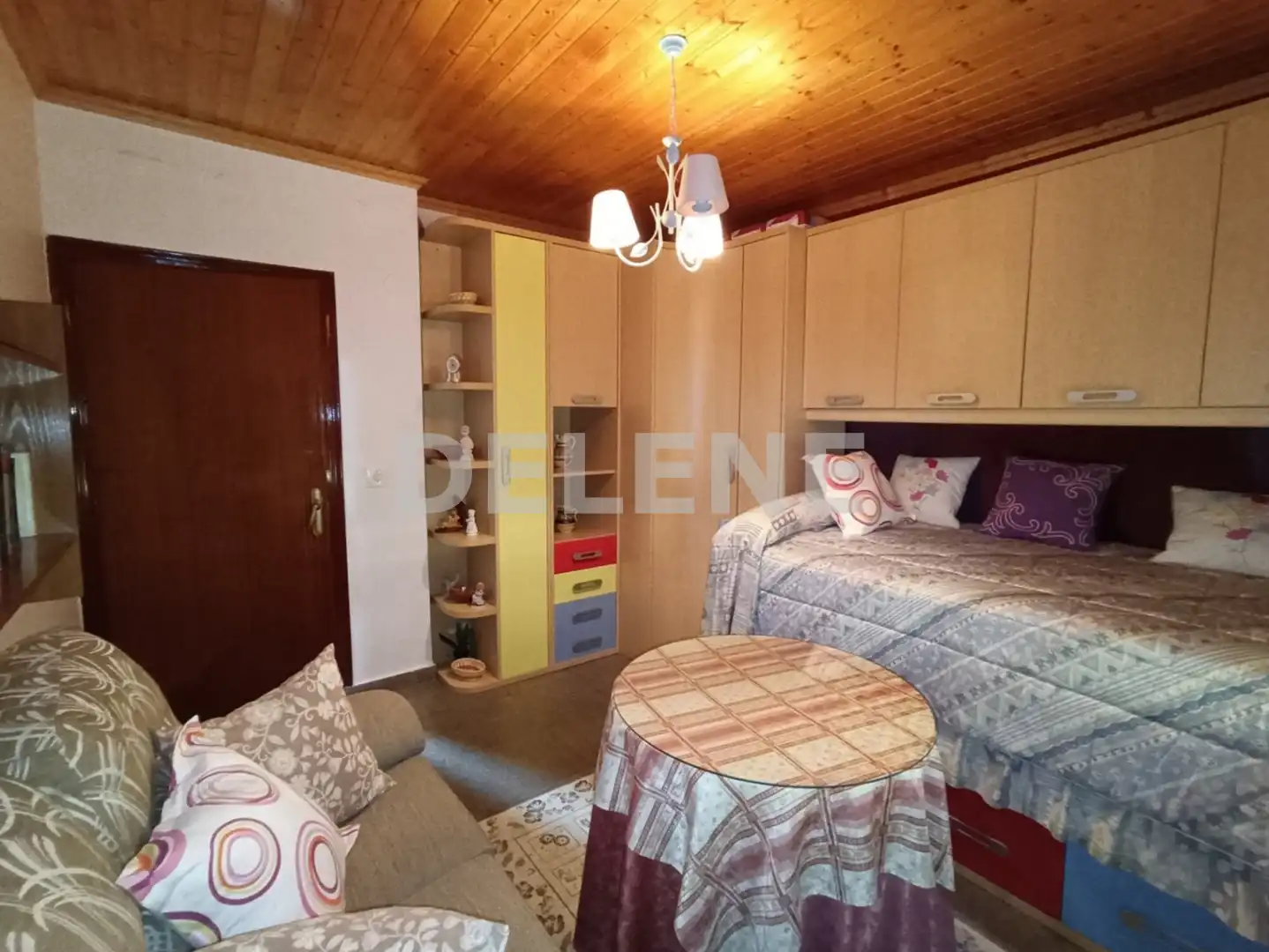 Bedroom of Flat for rent in Tobarra  with Air Conditioner, Parquet flooring and Terrace