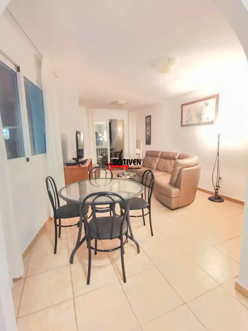 Living room of Apartments for rent in Guía de Isora  with Terrace, Furnished and Balcony