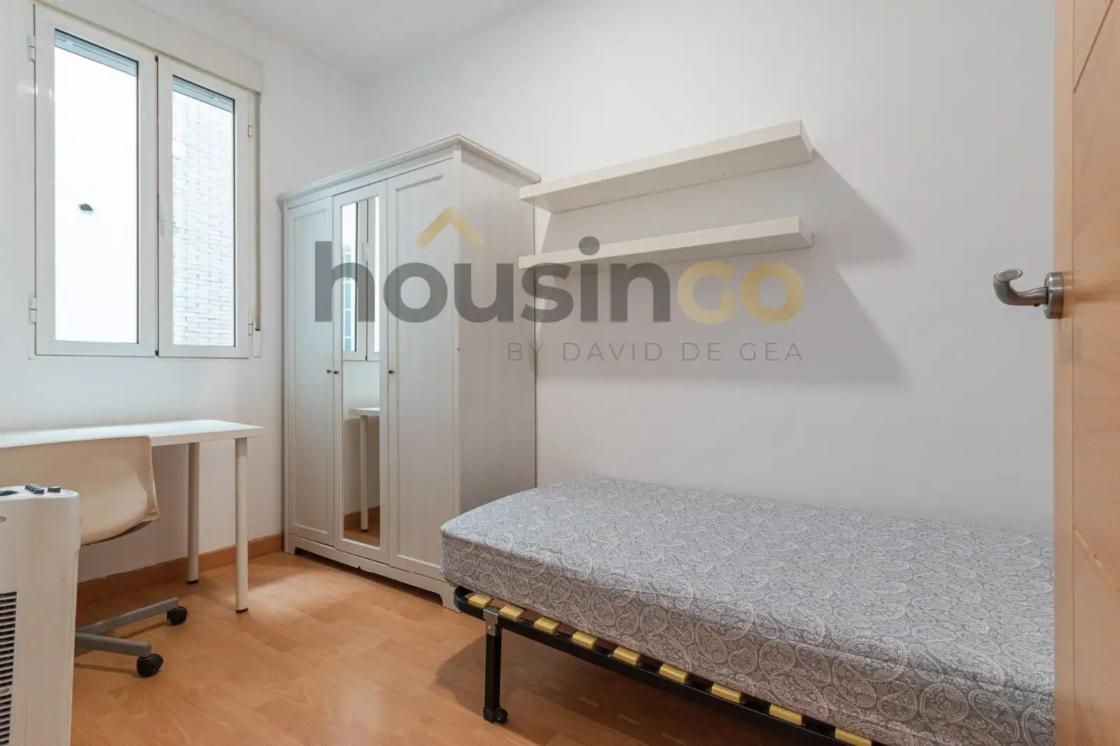 Habitación de Piso de alquiler en Madrid con Aire acondicionado, Calefacción y Amueblado