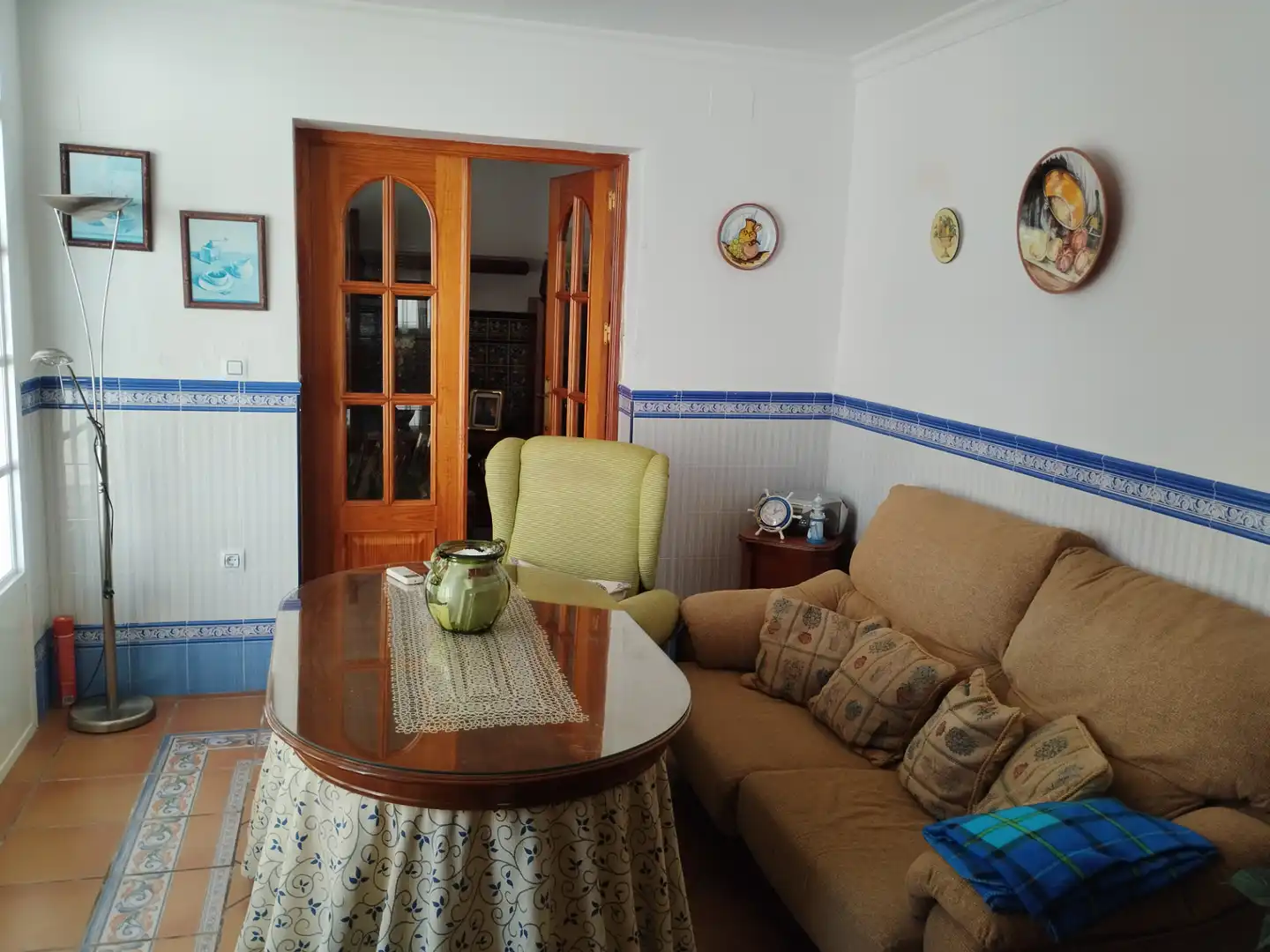 Sala d'estar de Casa o xalet en venda en Los Santos de Maimona amb Traster i Moblat