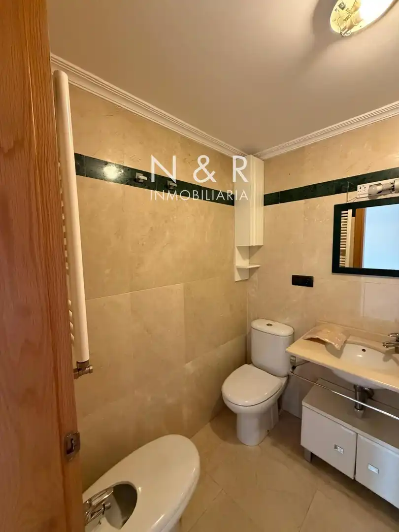 Garden of Flat for rent in Santiago de Compostela   with Heating