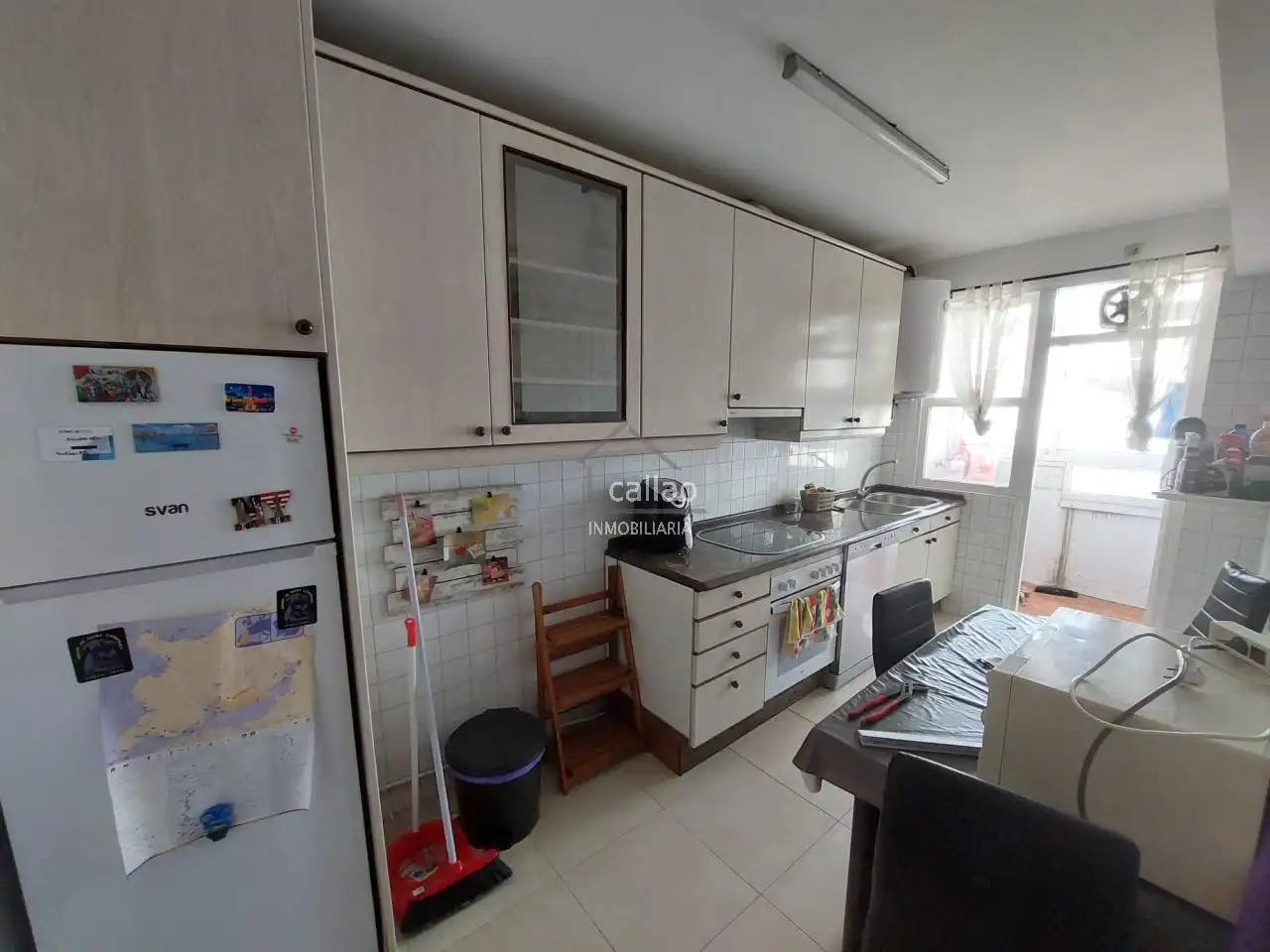 Cocina de Piso de alquiler en Ferrol con Amueblado