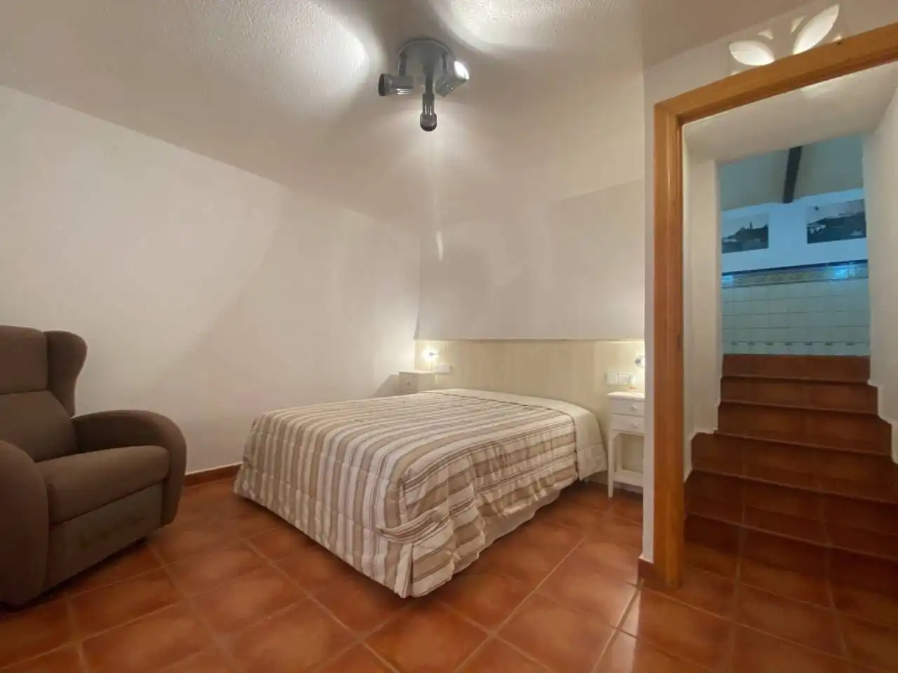 Habitación de Casa adosada en venta en Mont-roig del Camp con Aire acondicionado, Parquet y Terraza