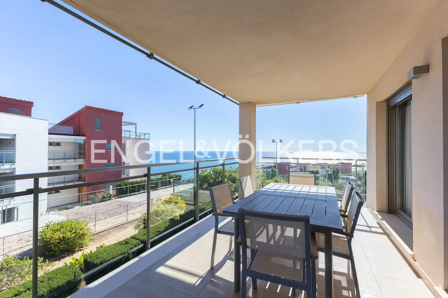 Terrace of Flat for rent in Oropesa del Mar / Orpesa  with Air Conditioner, Heating and Private garden