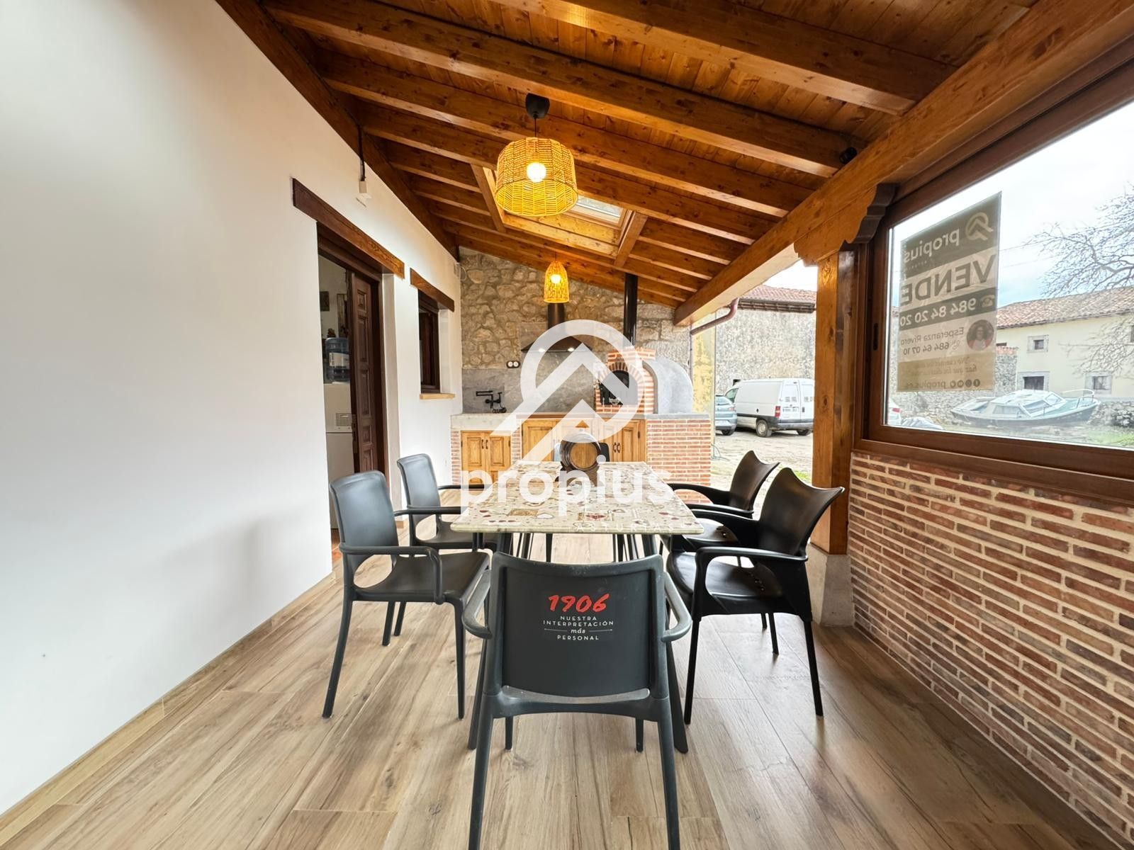 Terrace of Single-family semi-detached for sale in Ribadedeva  with Heating, Terrace and Furnished