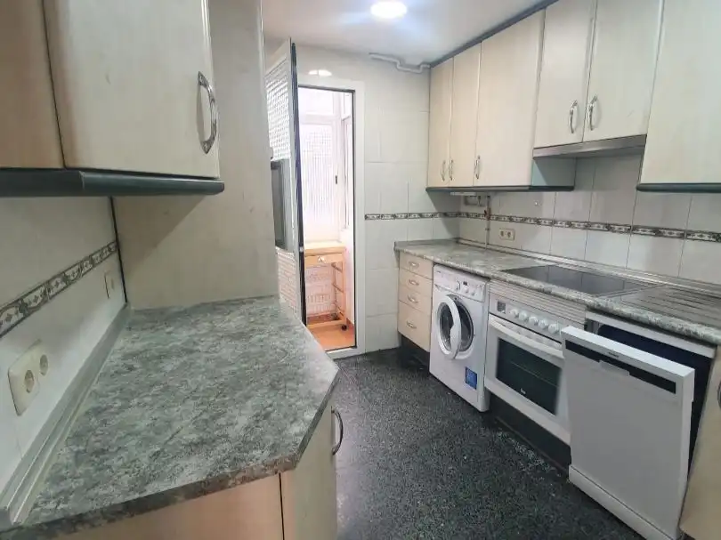 Kitchen of Flat for sale in  Madrid Capital  with Terrace